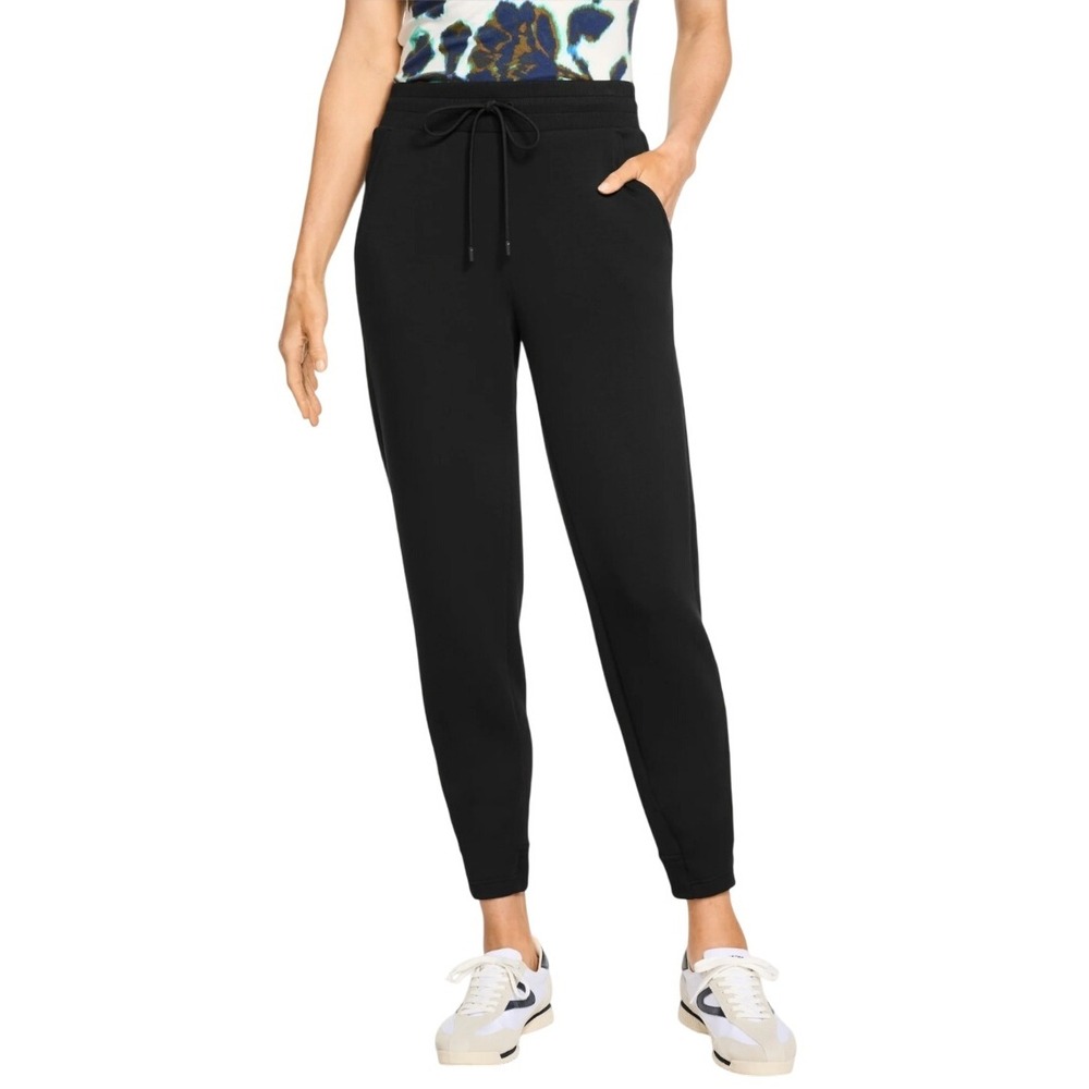 Talbots Black Jogger Pants Women's‎ Size 10 Drawstring Waist Casual